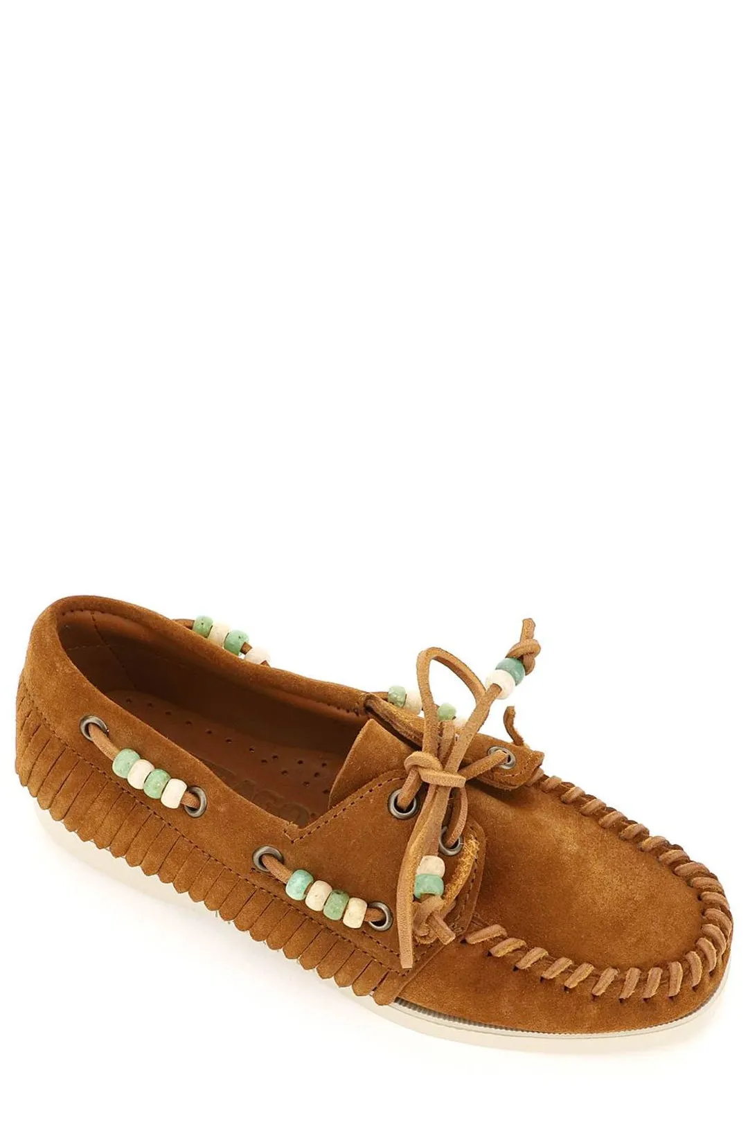 Alanui X Sebago Dockside Fringe-Detailed Loafers