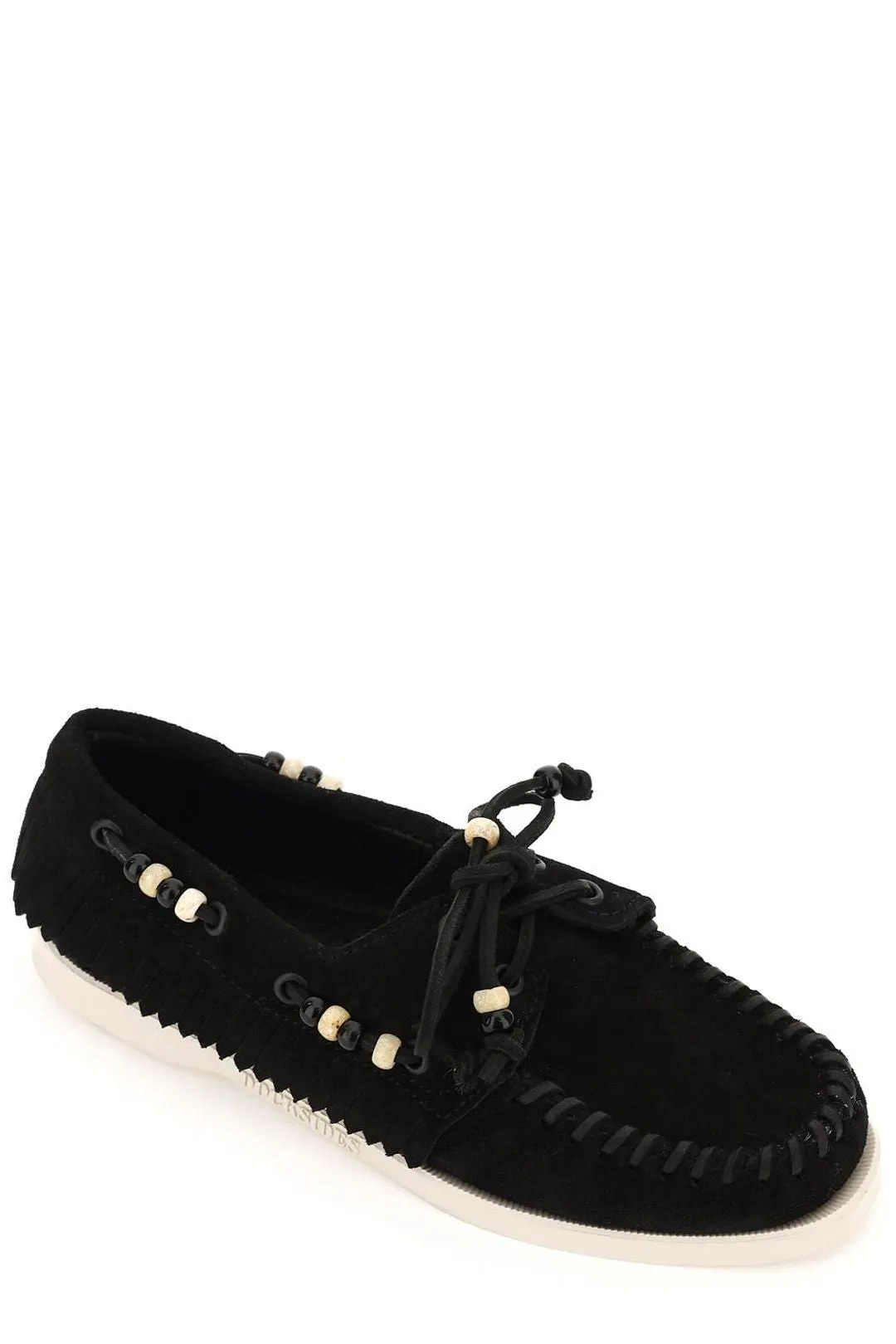Alanui X Sebago Dockside Fringe-Detailed Loafers