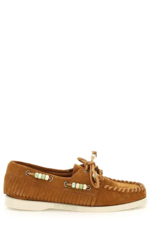 Alanui X Sebago Dockside Fringe-Detailed Loafers