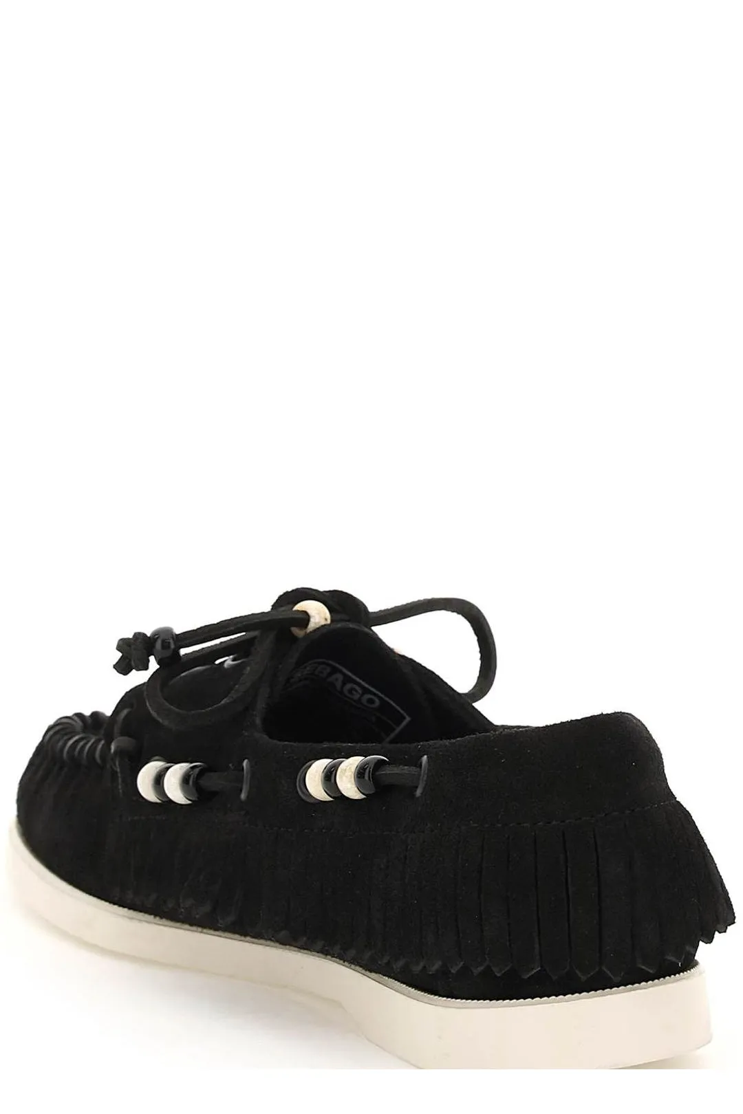 Alanui X Sebago Dockside Fringe-Detailed Loafers