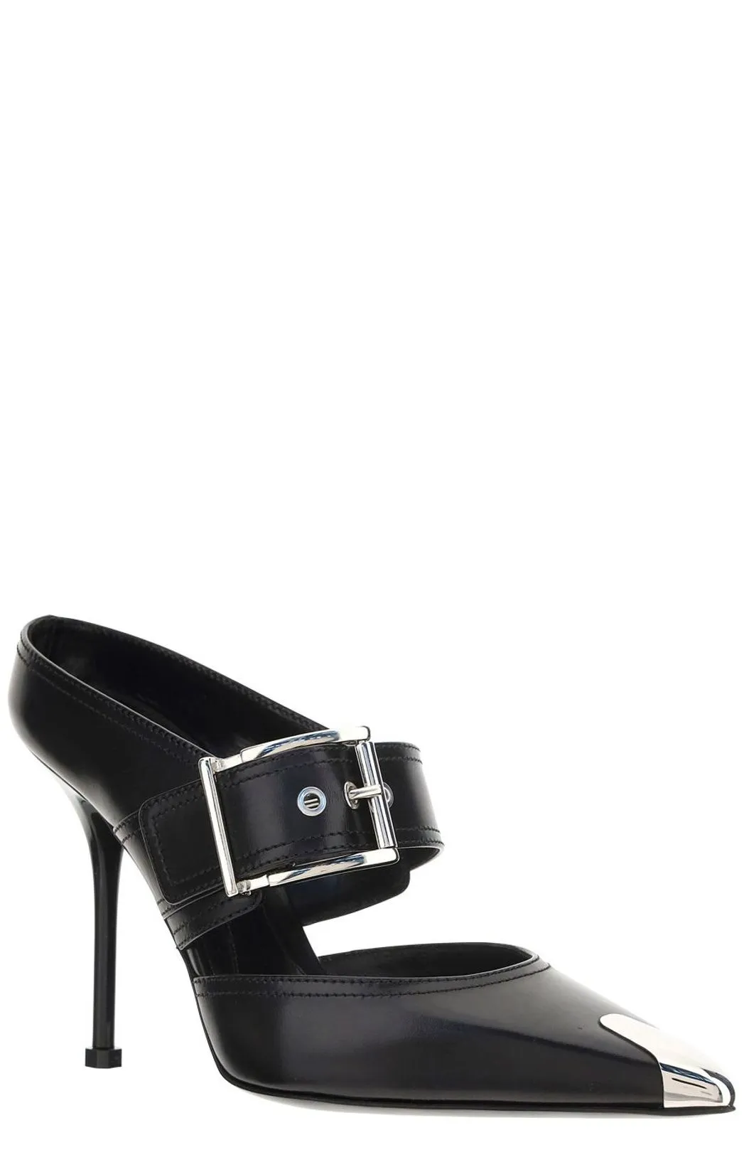Alexander McQueen Buckle Detailed Pumps