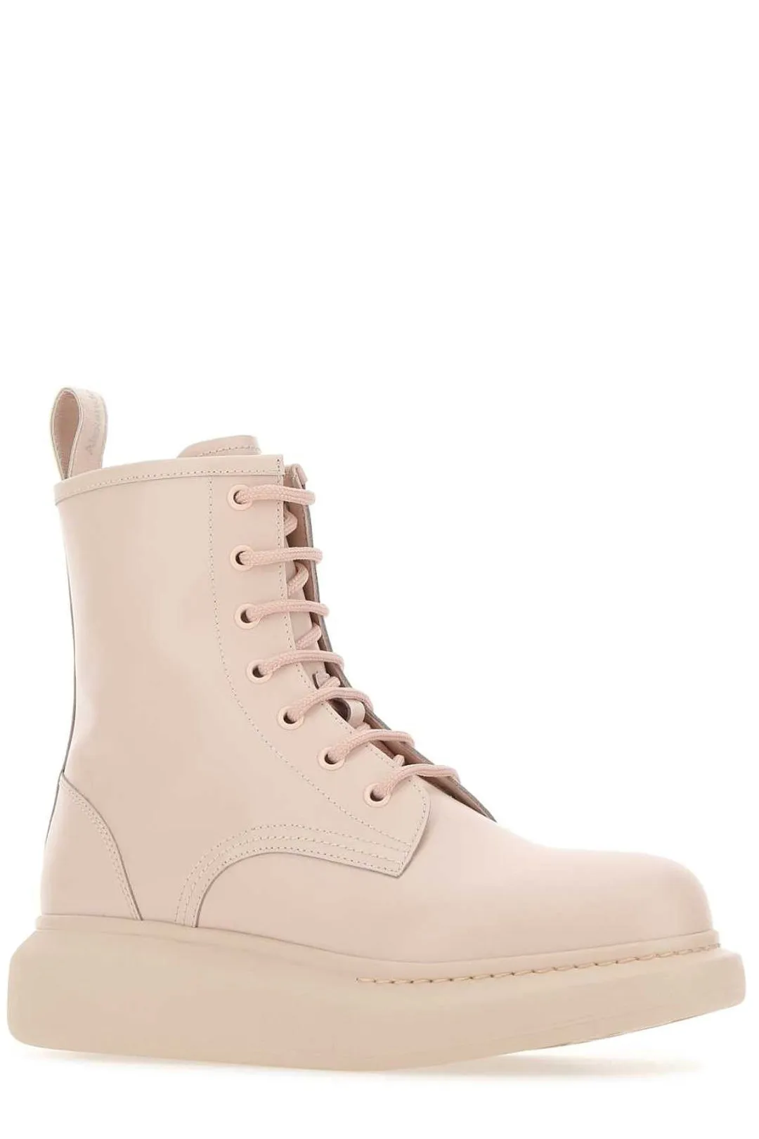Alexander McQueen Lace Up Ankle Boots