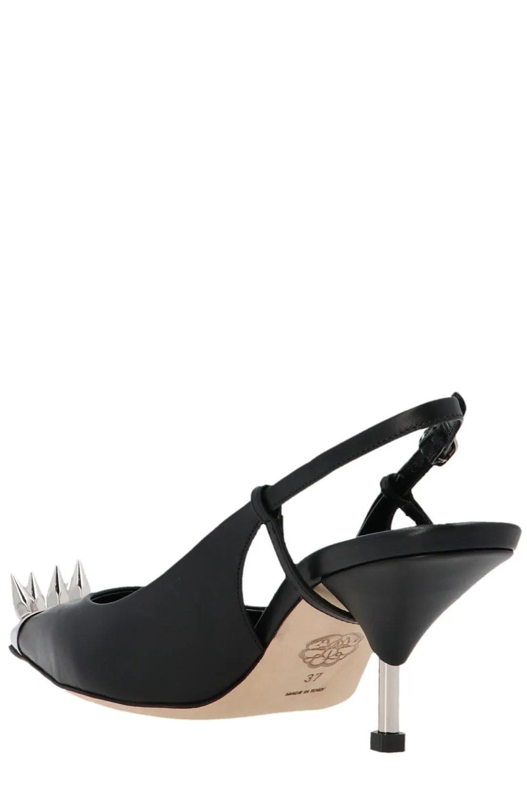 Alexander McQueen Rockstud Slingback Pumps