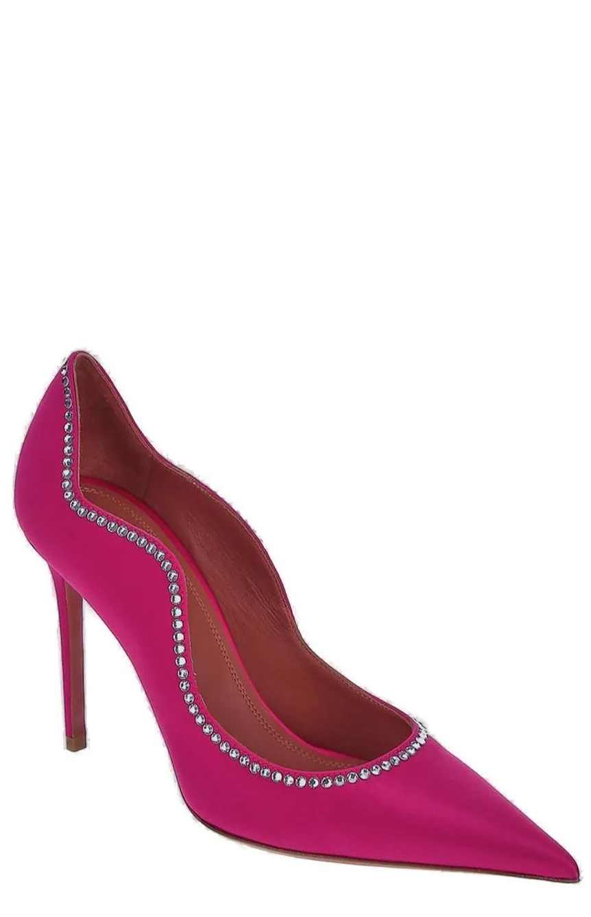 Amina Muaddi Romy Pumps