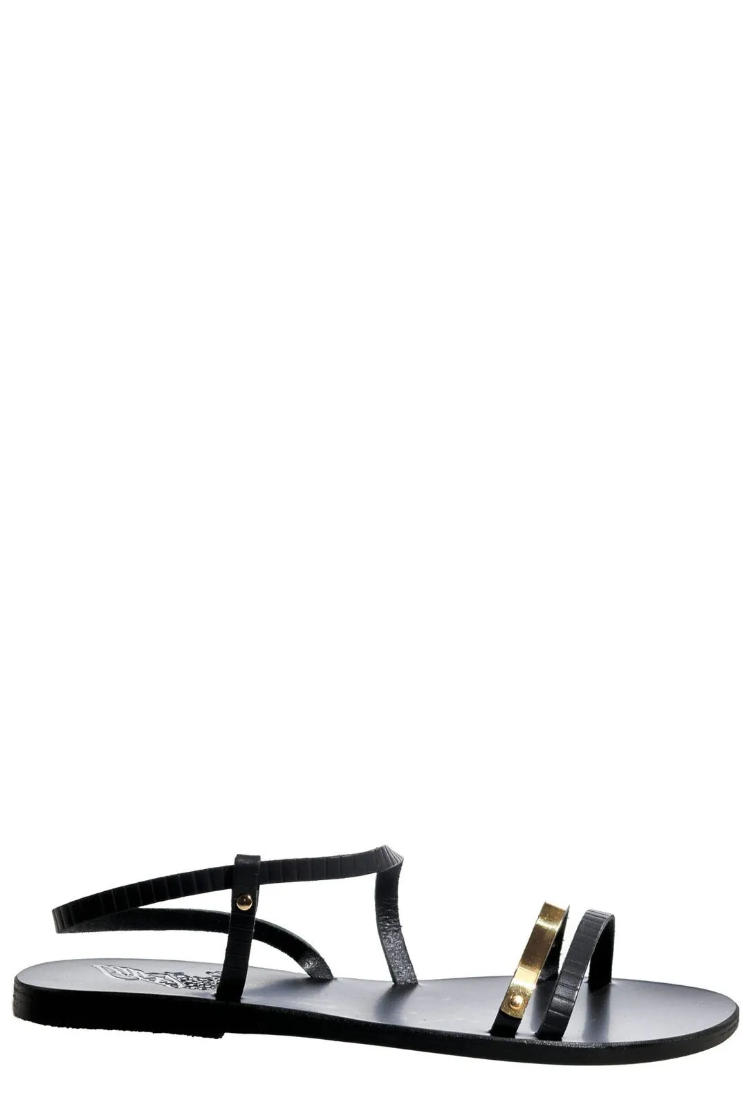 Ancient Greek Sandals Goudi Stripe Sandals