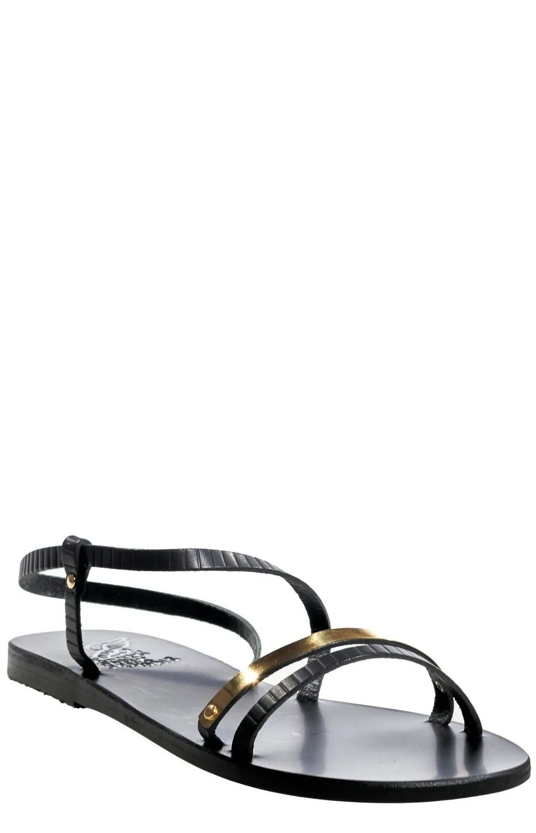 Ancient Greek Sandals Goudi Stripe Sandals