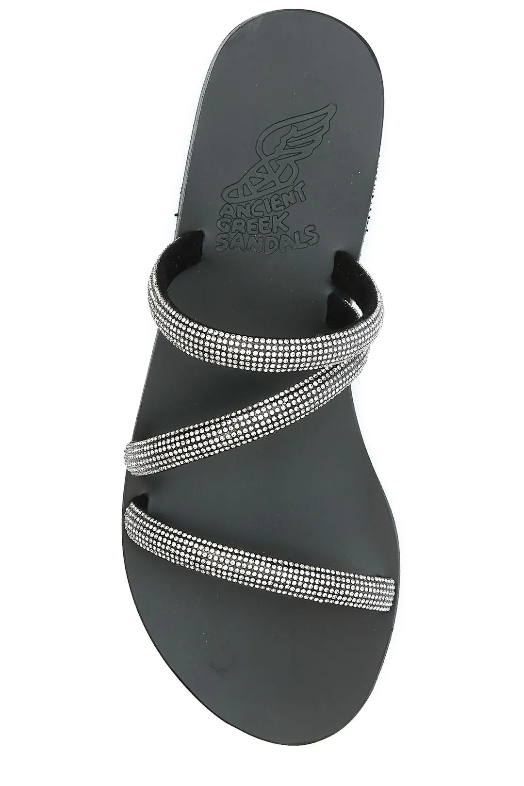 Ancient Greek Sandals Polytimi Diamante Embellished Sandals