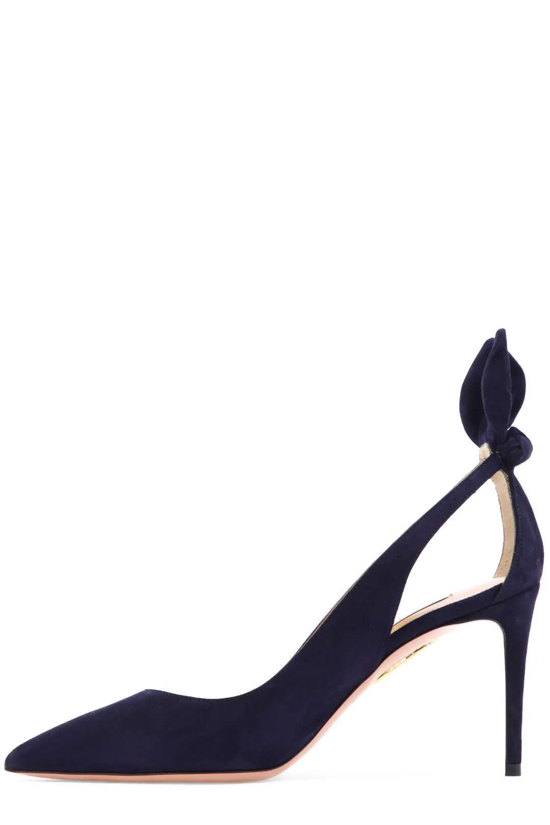 Aquazzura Deneuve 85 Bow Tie Pumps
