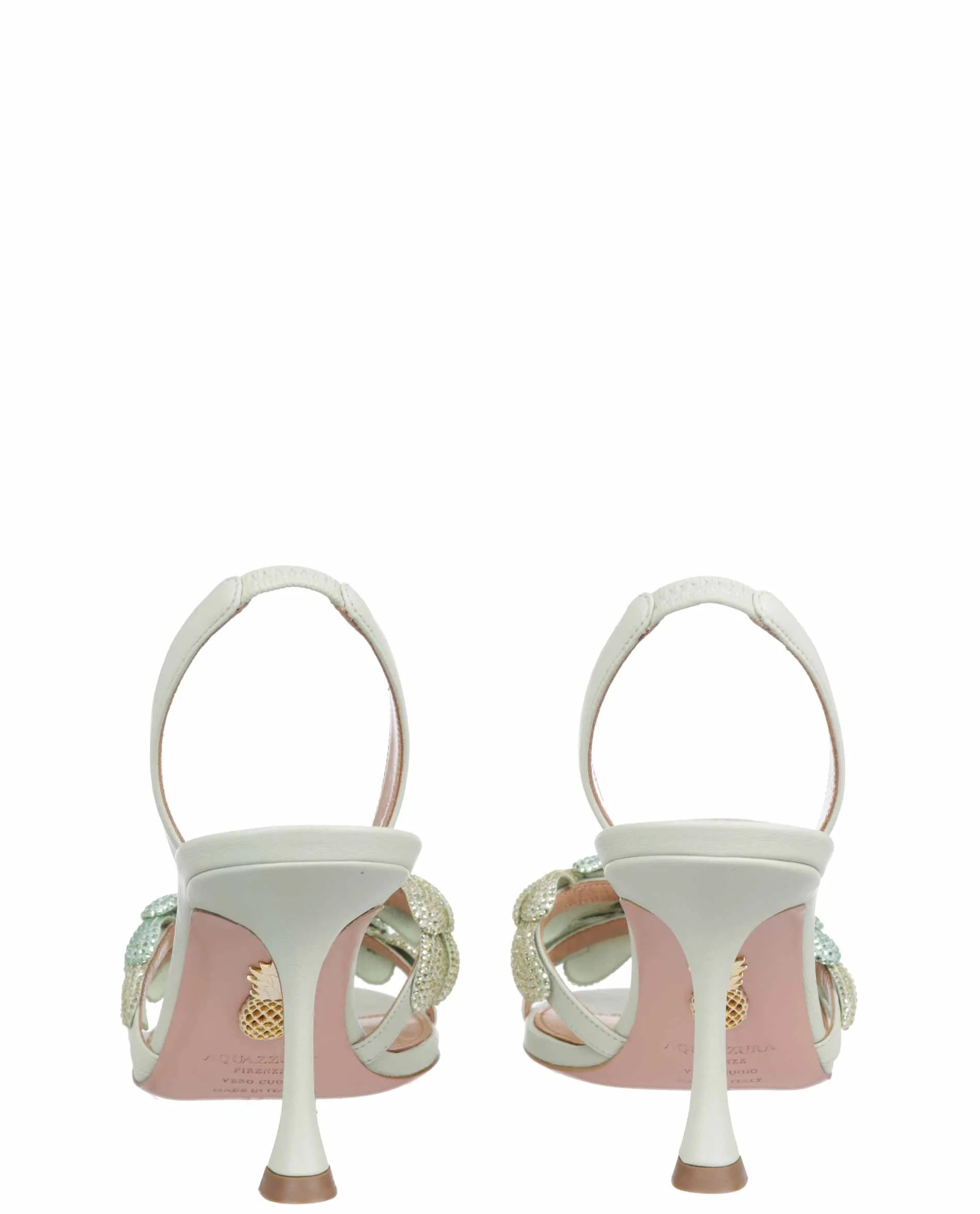 Aquazzura Galactic Embellished Sandals