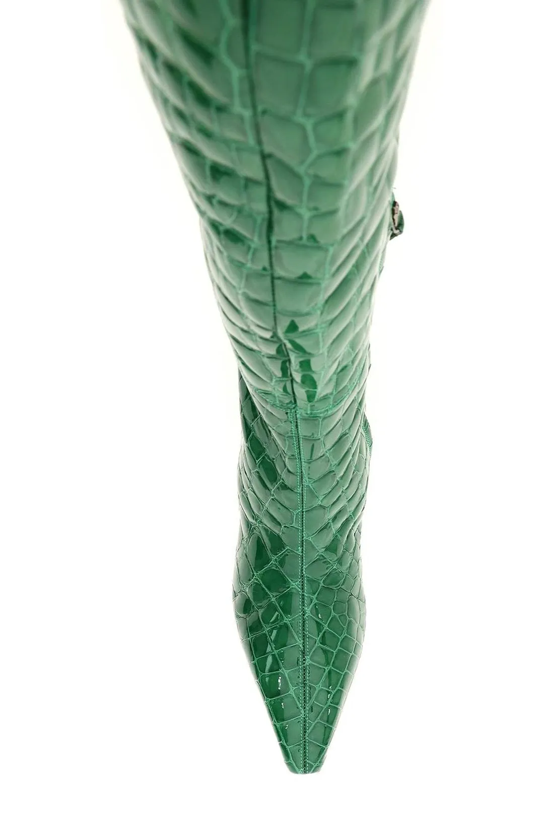 Aquazzura Tres Gainsbourg Embossed Boots