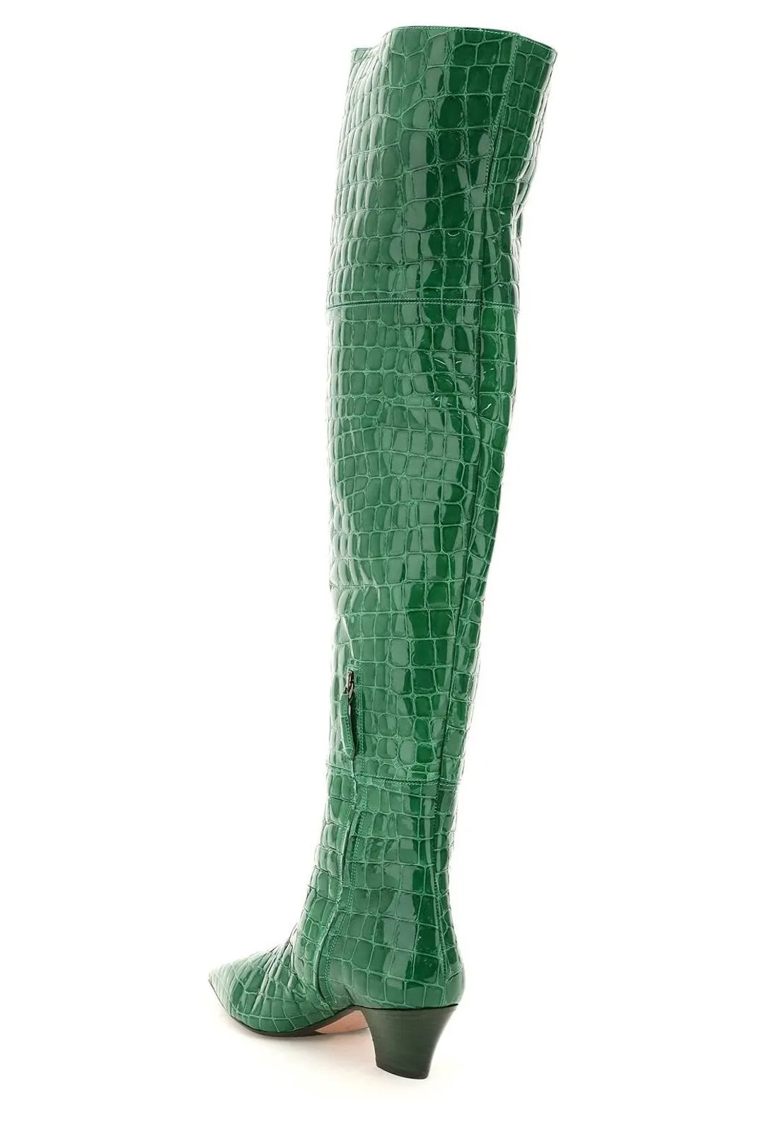 Aquazzura Tres Gainsbourg Embossed Boots