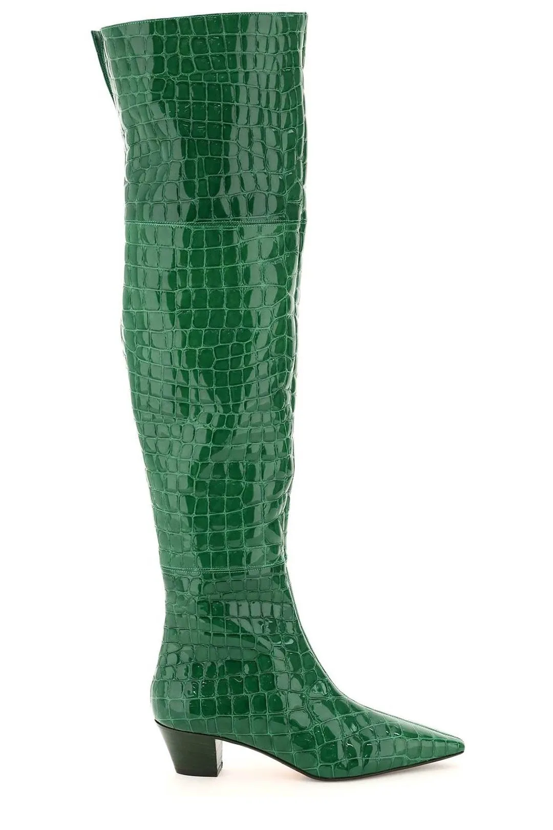 Aquazzura Tres Gainsbourg Embossed Boots