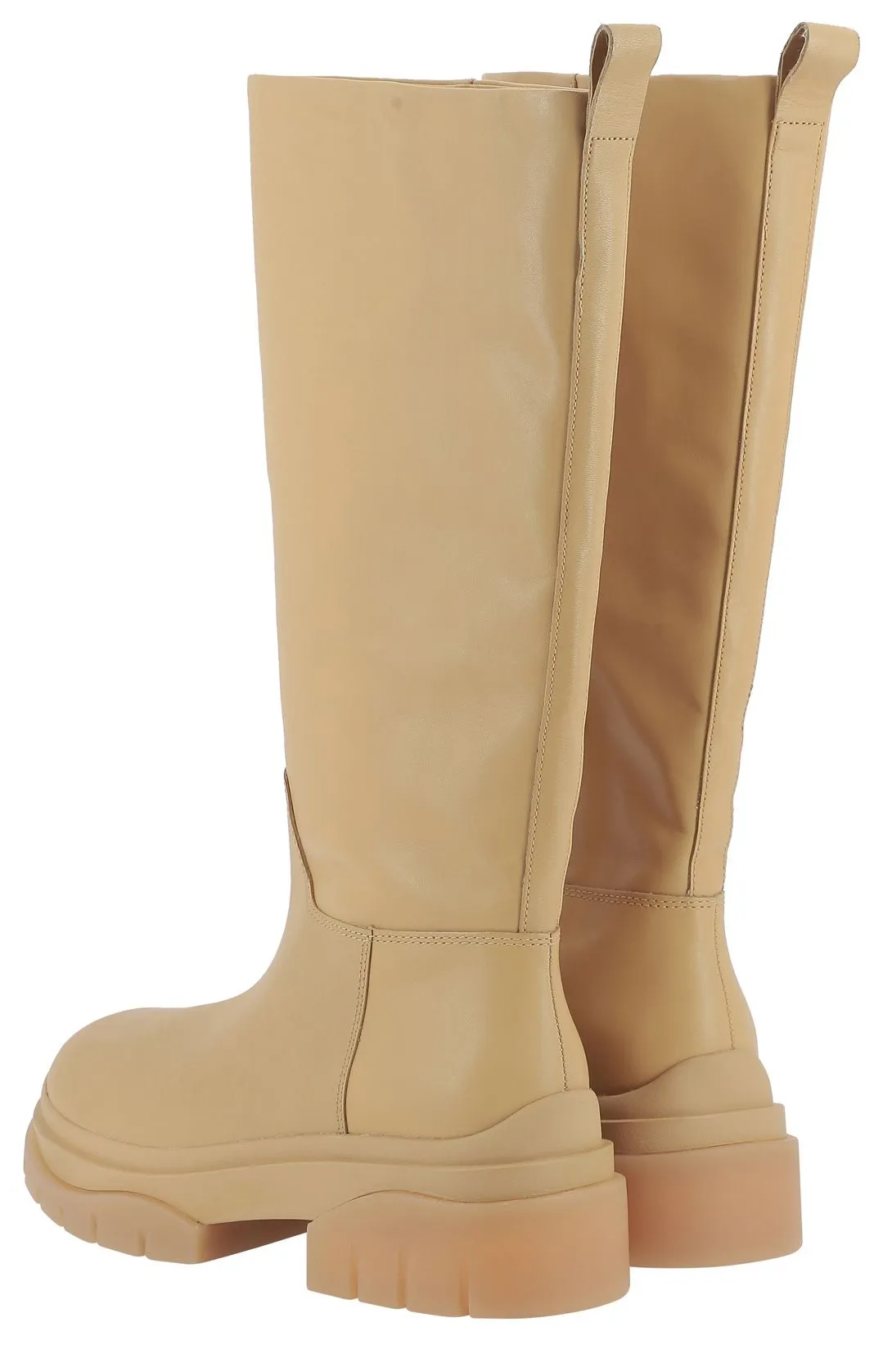 Ash Mid-Calf Chunky Boots