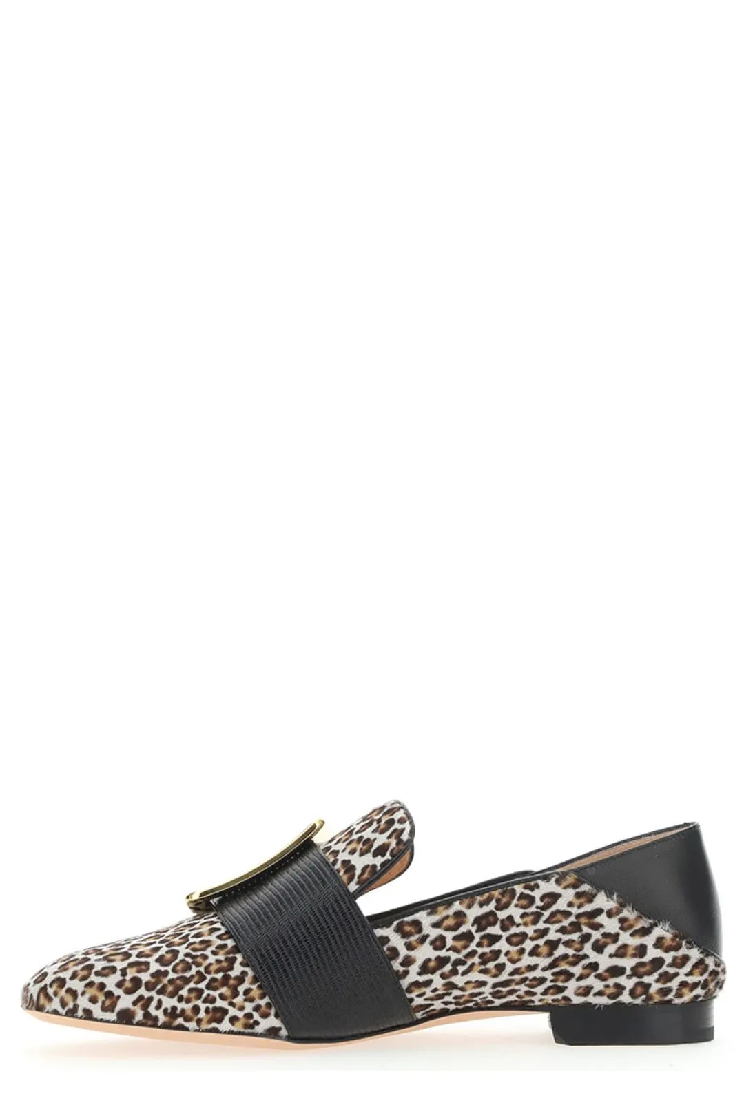 Bally Buckled Animalier Printed Loafers