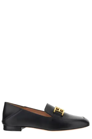 Bally Ellah B-Chain Logo Plaque Loafers