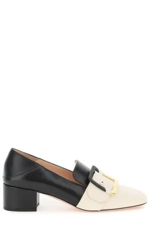 Bally Janelle Two Tone Almond Toe Loafers