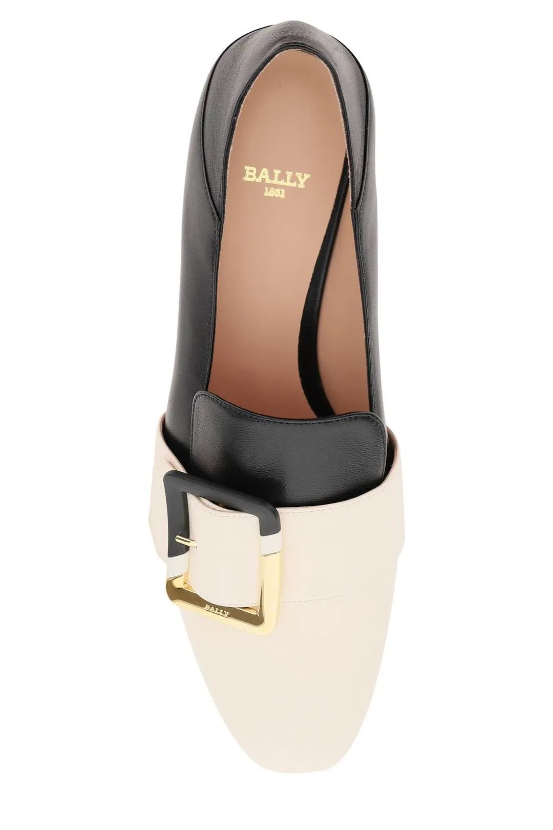 Bally Janelle Two Tone Almond Toe Loafers