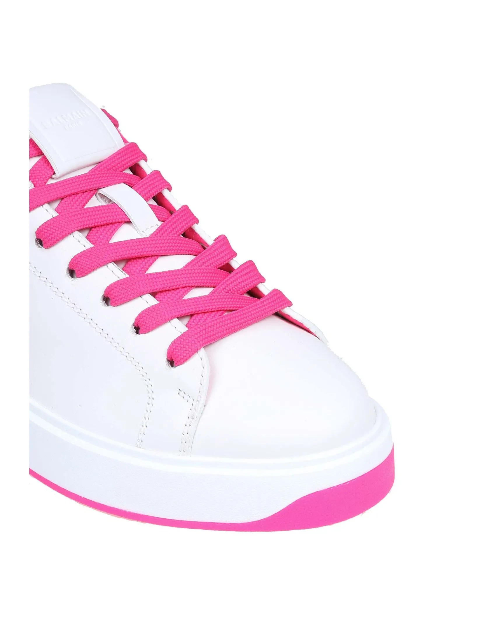 Balmain B-Court Lace-Up Sneakers