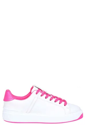 Balmain B-Court Lace-Up Sneakers