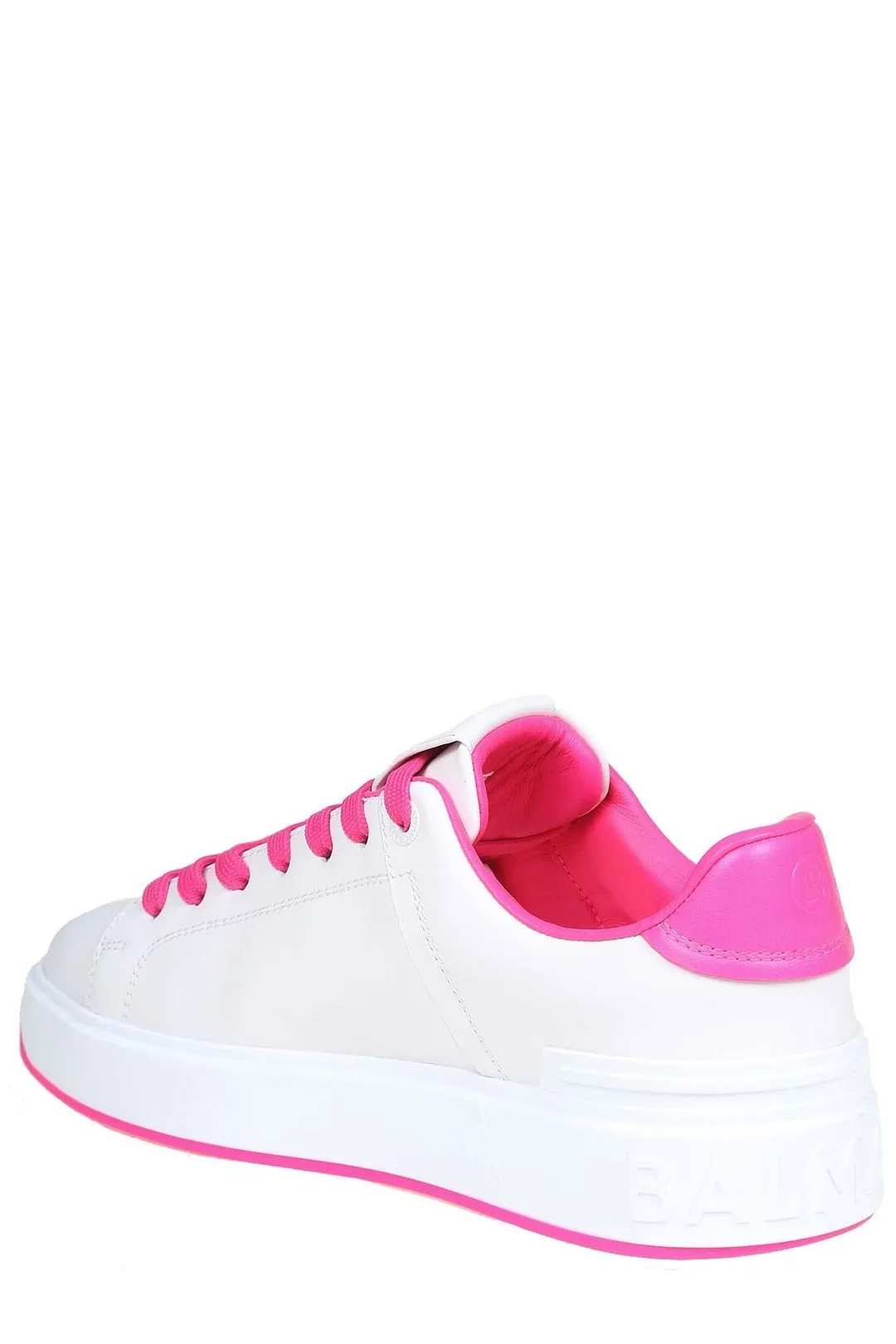 Balmain B-Court Lace-Up Sneakers