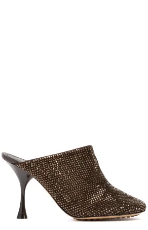 Bottega Veneta Dot Sock Embellished Mules