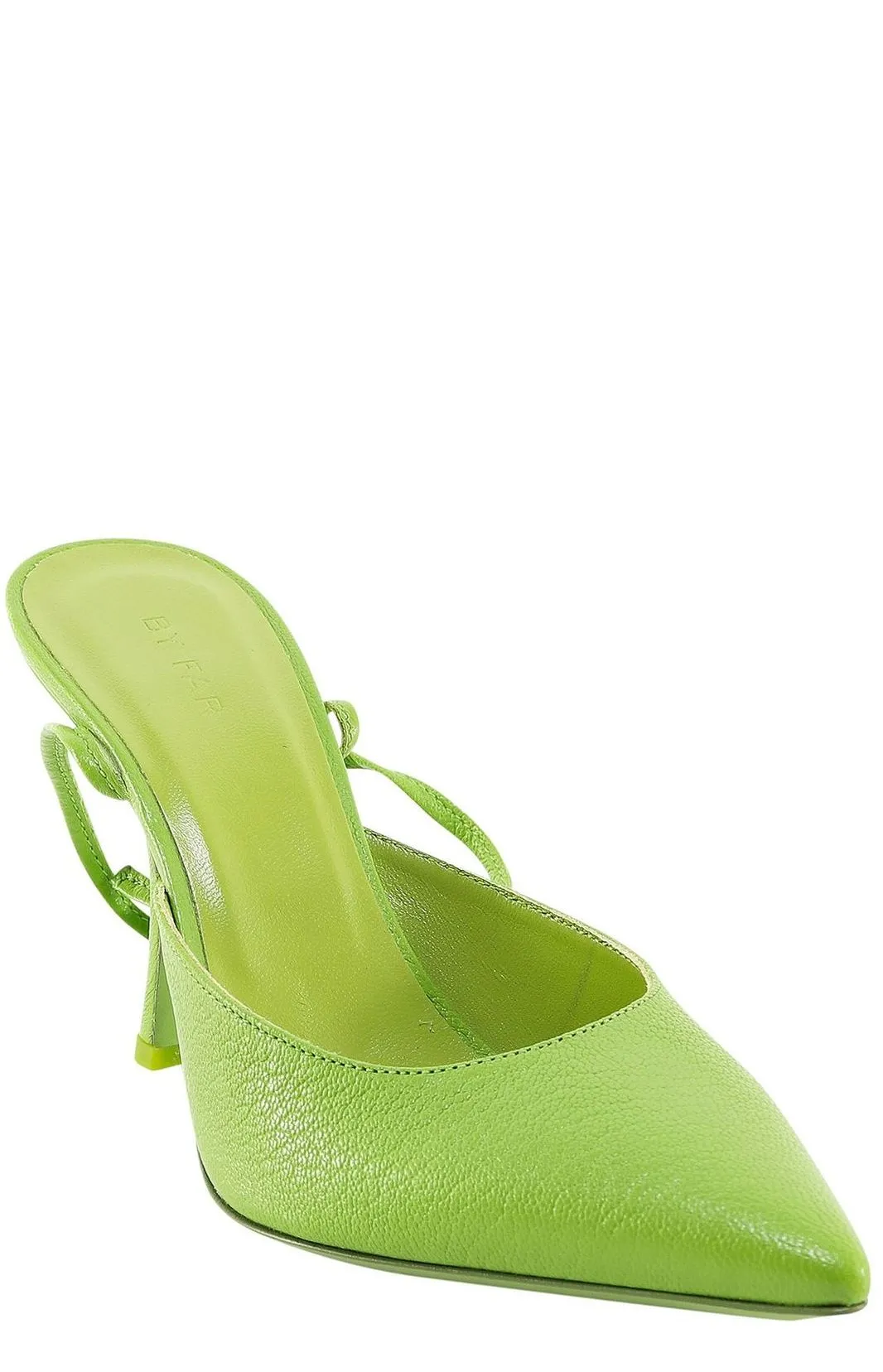 By Far Jen Pistachio Slingback Pumps