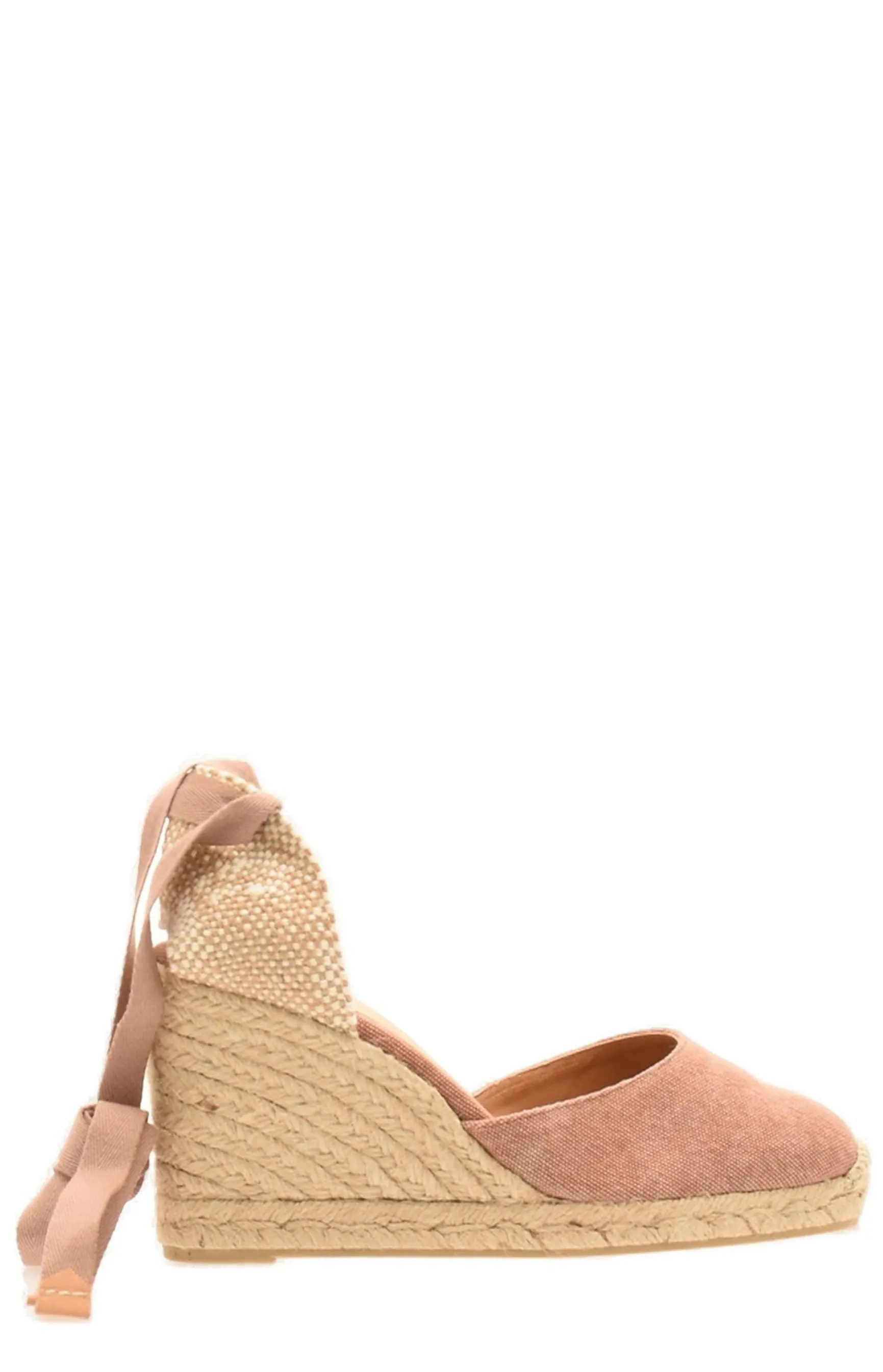 Castaer Ankle-Tie Wedge Pumps