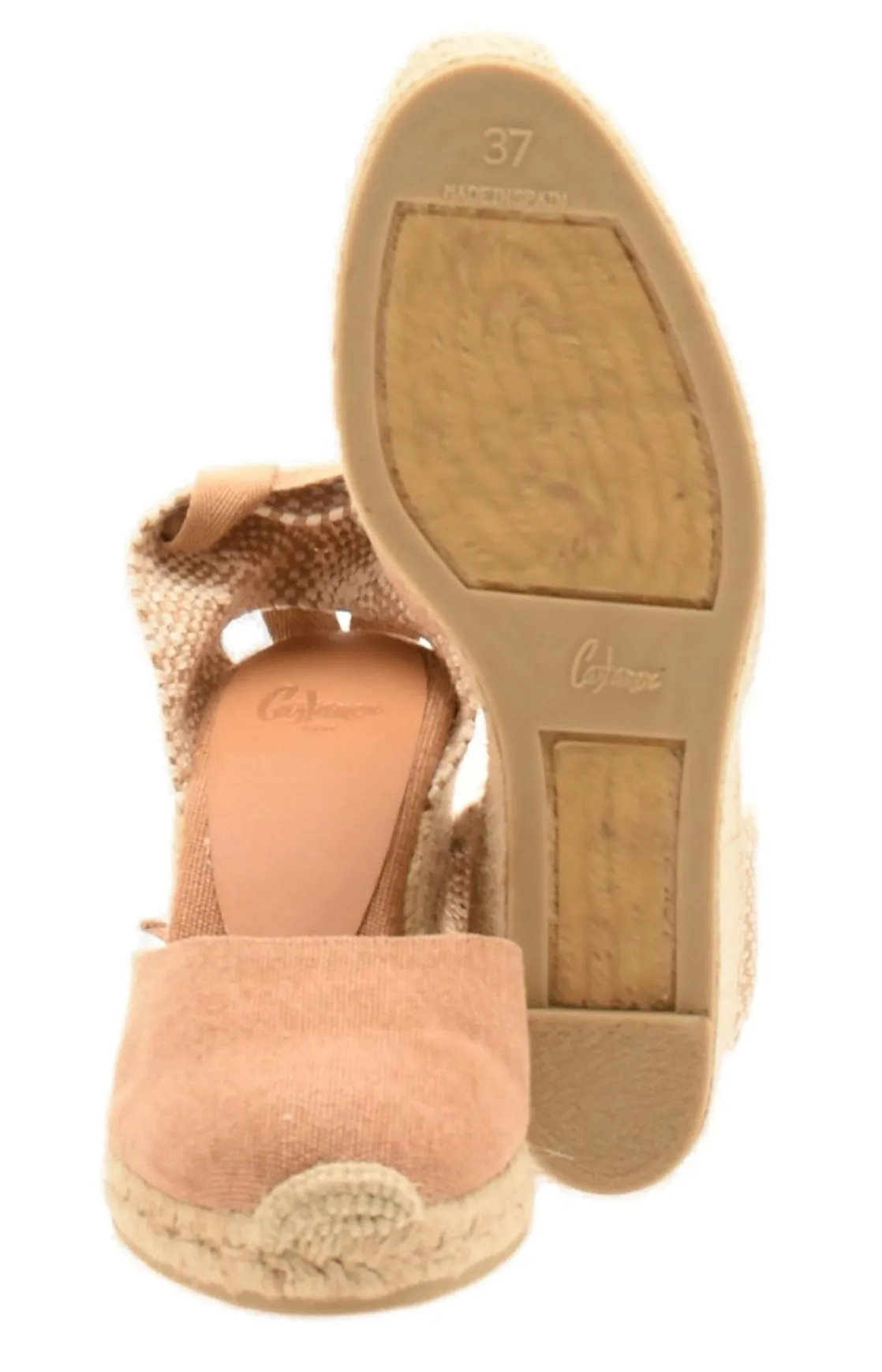 Castaer Ankle-Tie Wedge Pumps