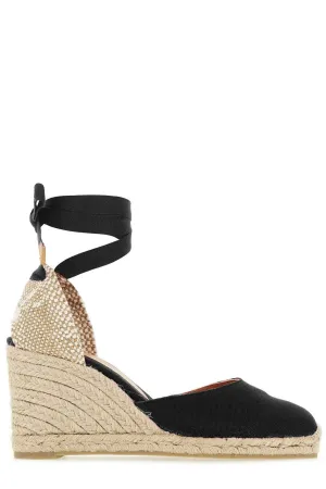 Castaer Carina Ankle-Tie Wedge Pumps