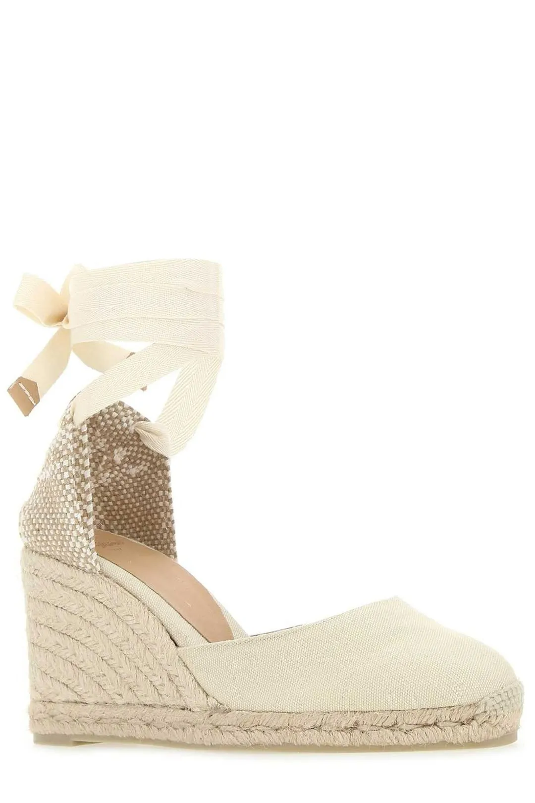 Castaer Carina Ankle-Tie Wedge Pumps