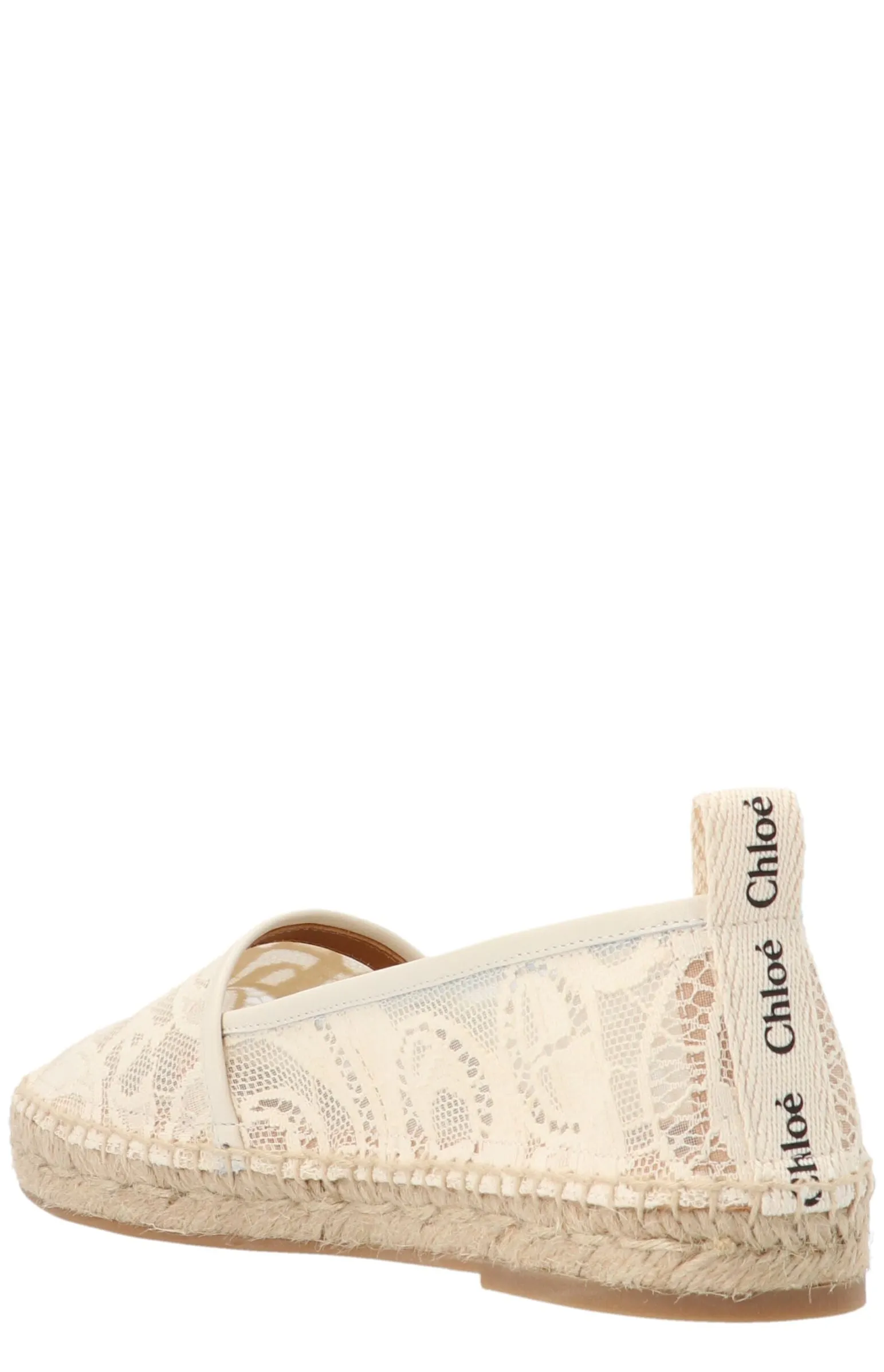 Chlo Lace Detailed Espadrillas