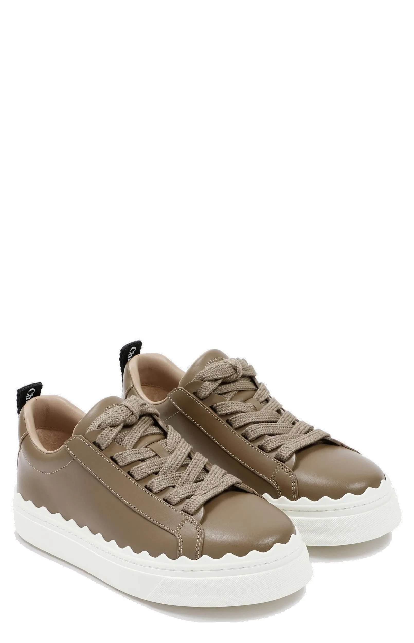 Chlo Lauren Lace-Up Sneakers