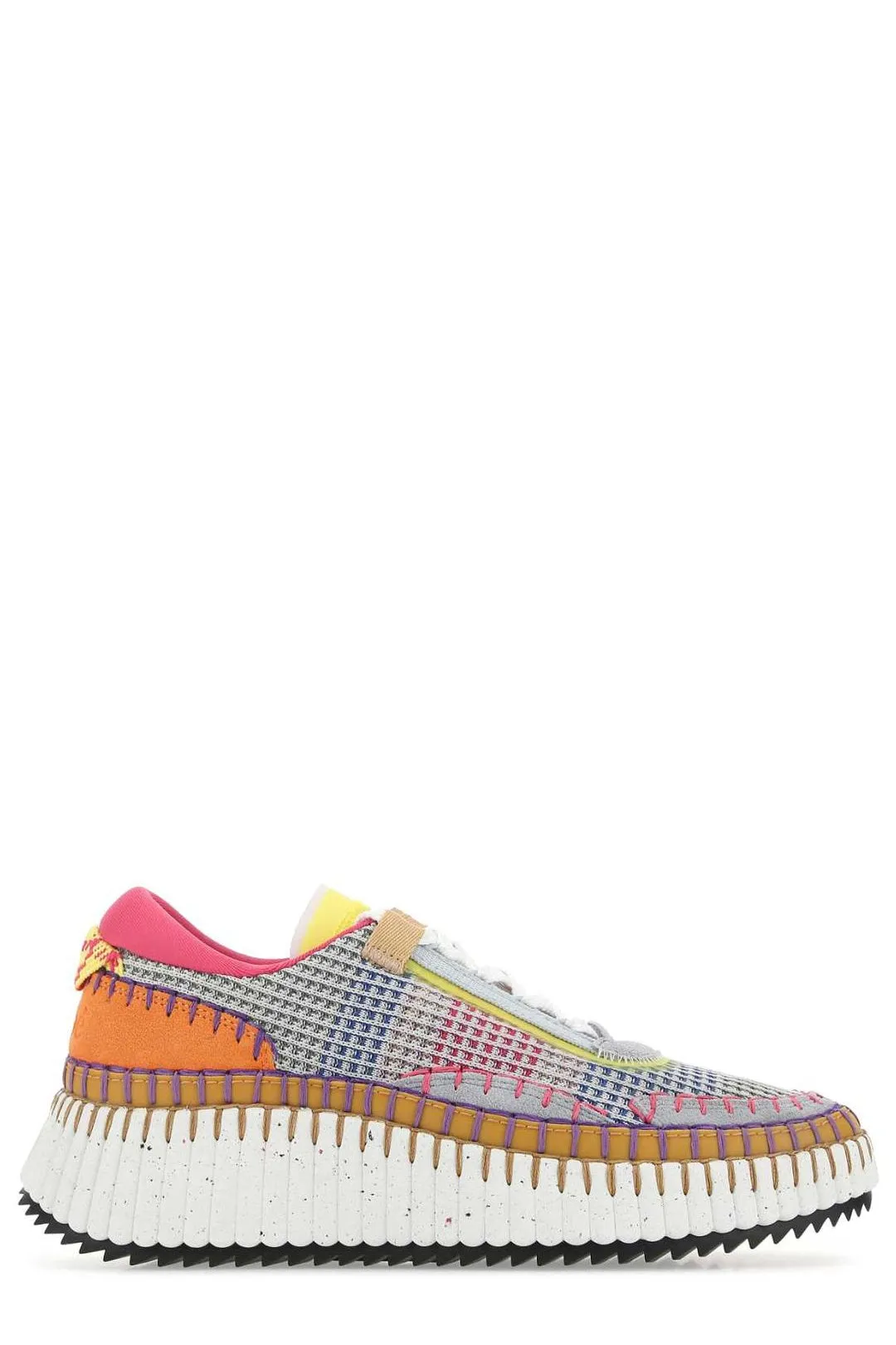 Chlo Nama Lace-Up Sneakers