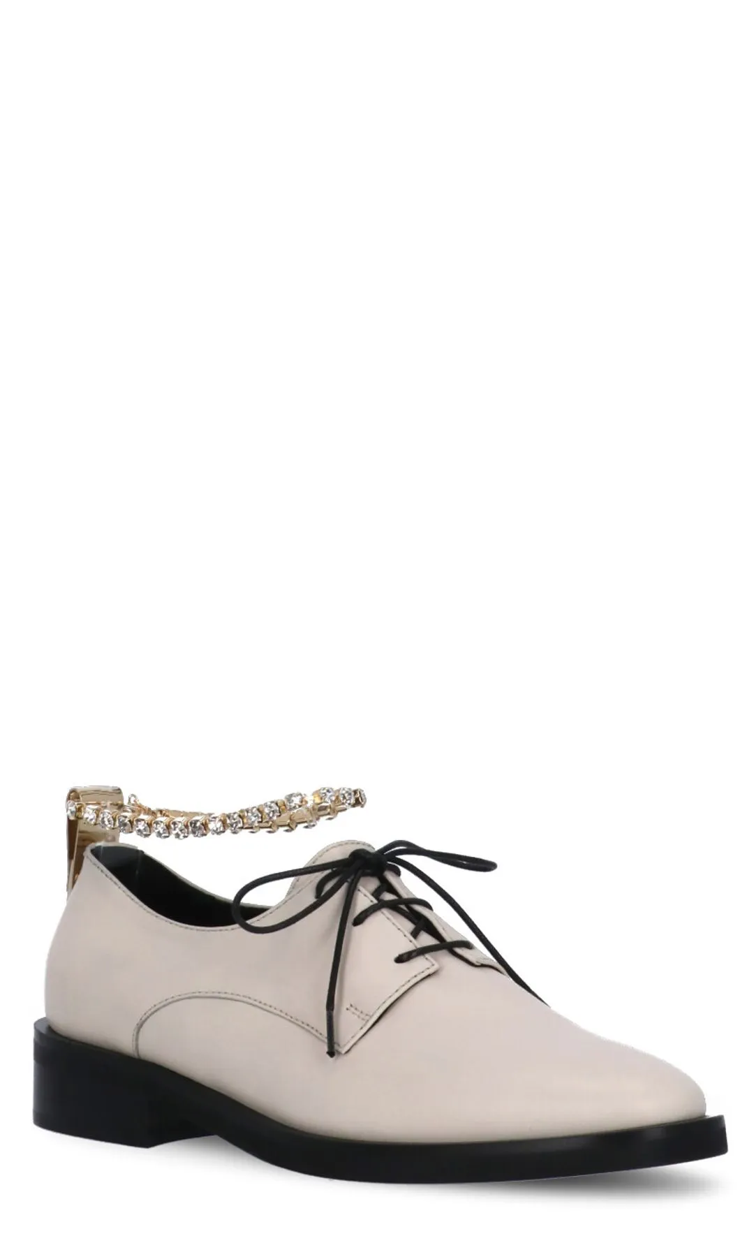 Coliac Jewel Embellished Lace-Up Shoes