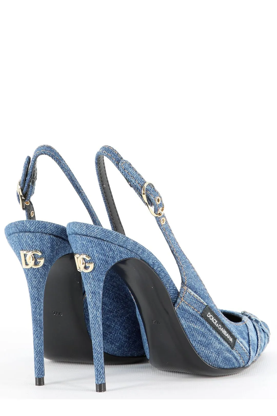 Dolce & Gabbana Slingback Denim Pumps