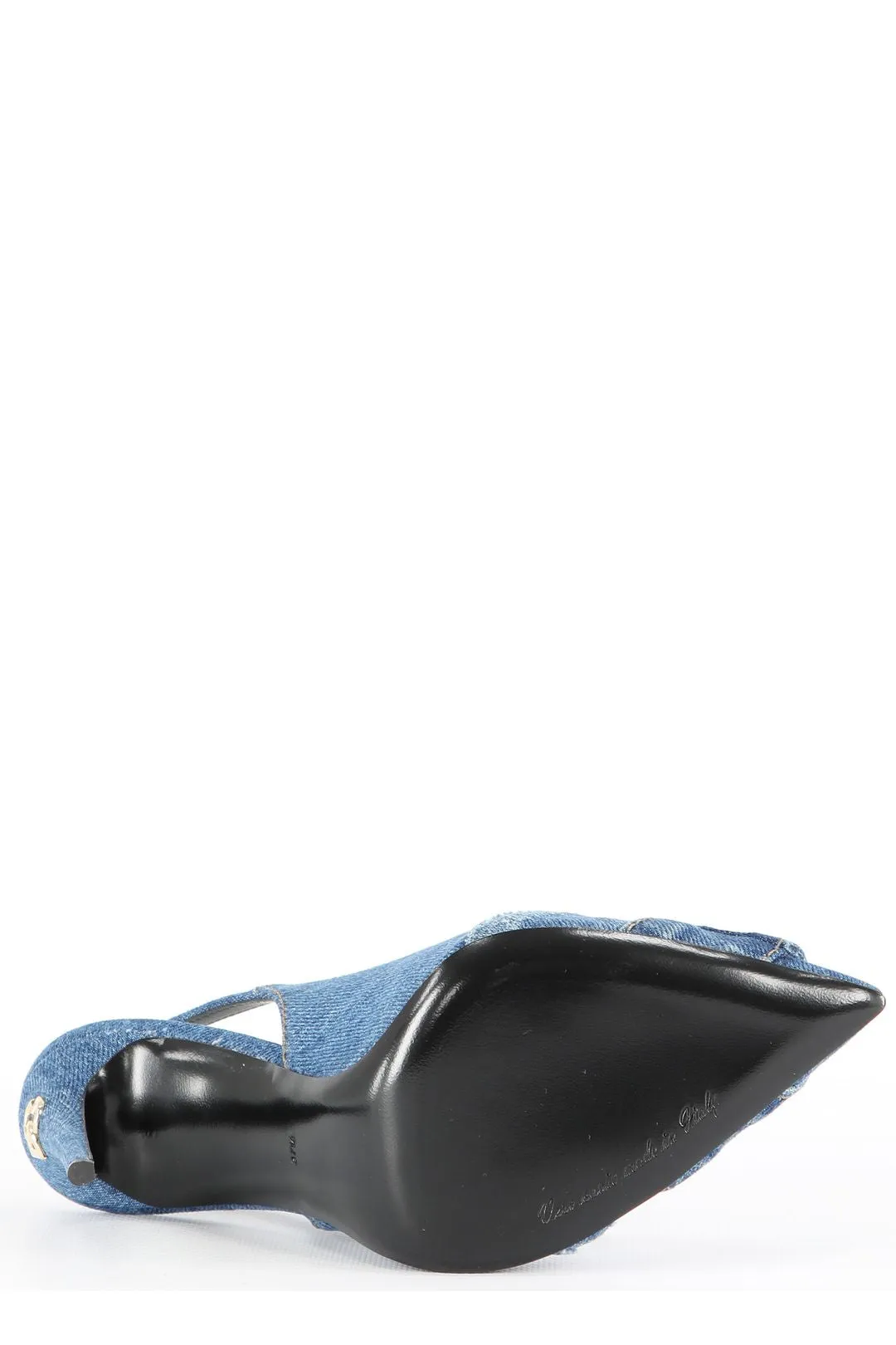 Dolce & Gabbana Slingback Denim Pumps