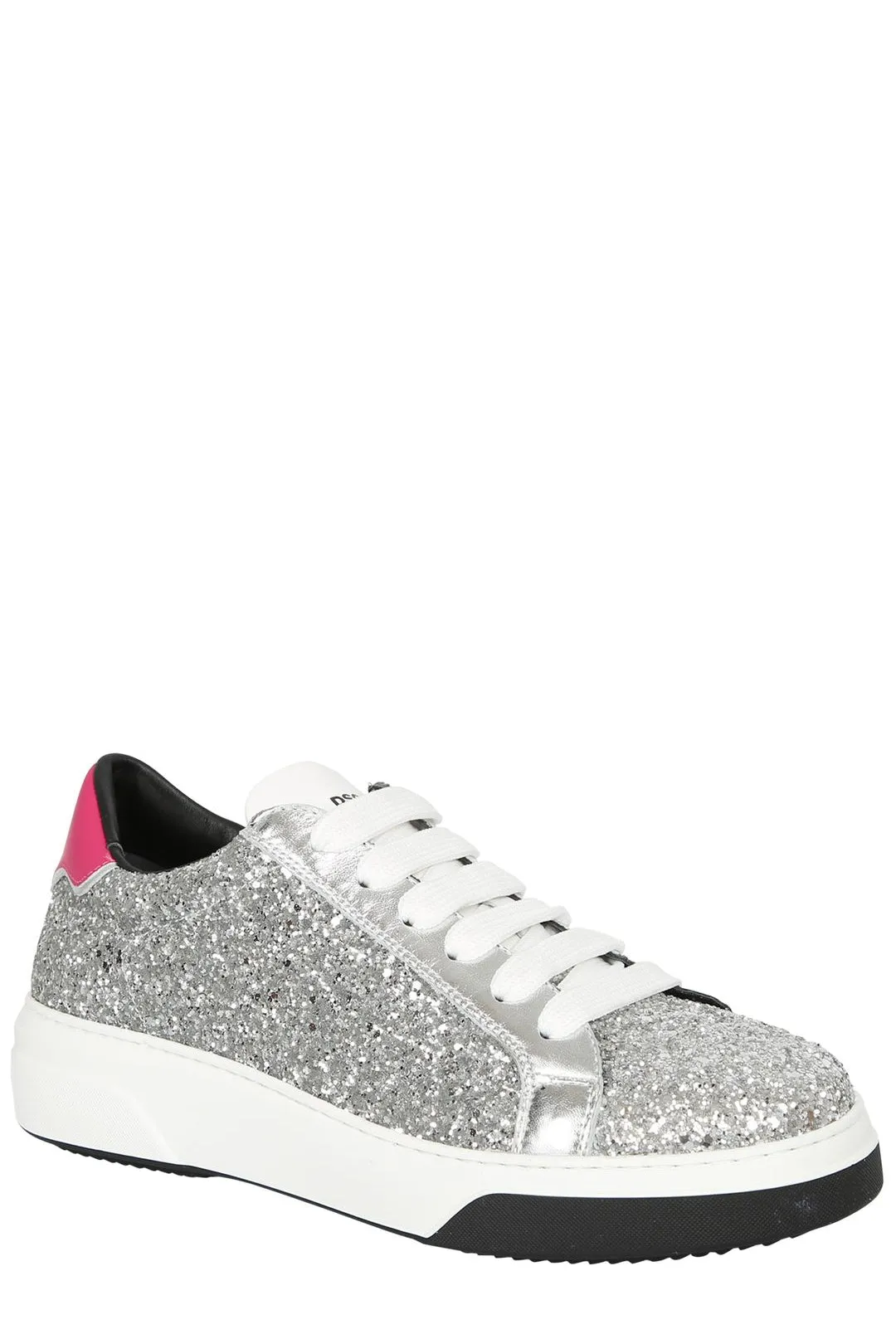 Dsquared2 Glittered Lace-Up Sneakers