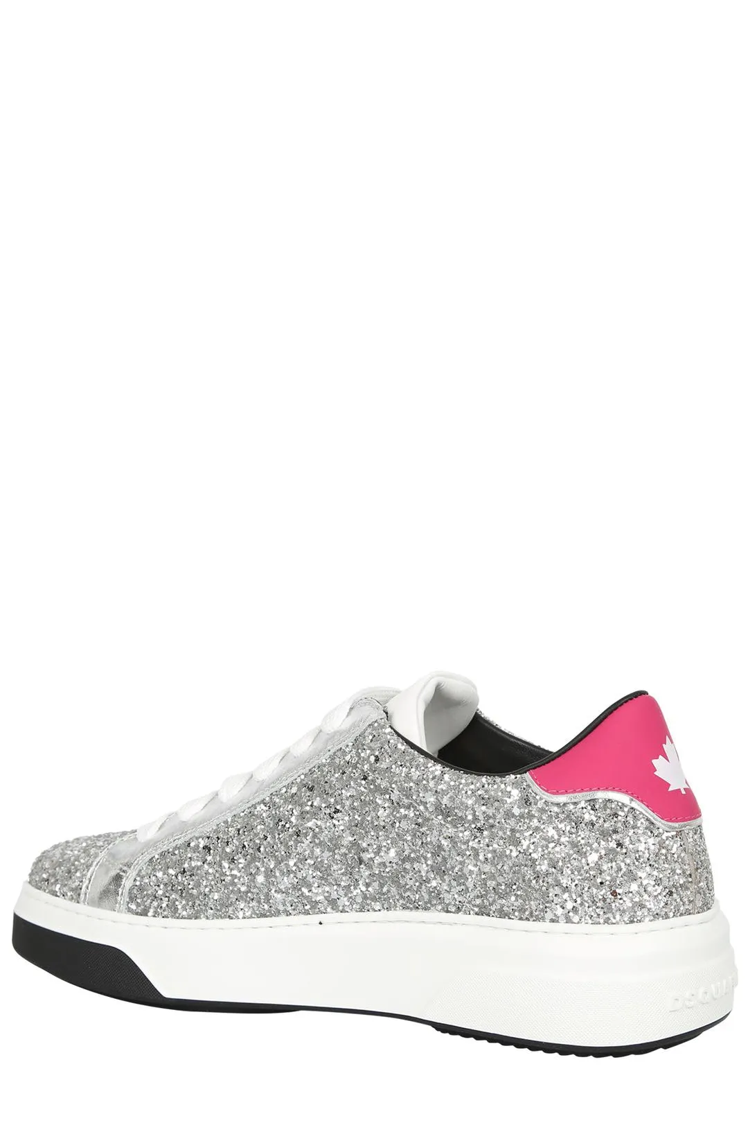 Dsquared2 Glittered Lace-Up Sneakers