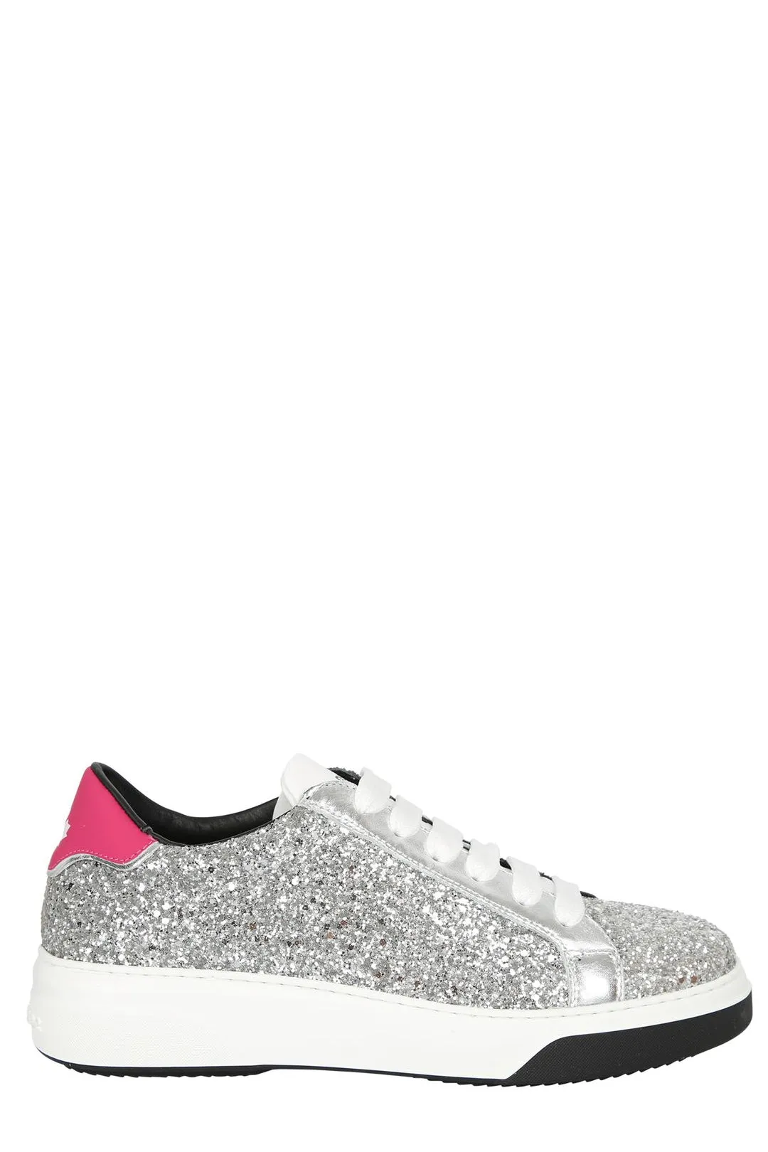 Dsquared2 Glittered Lace-Up Sneakers