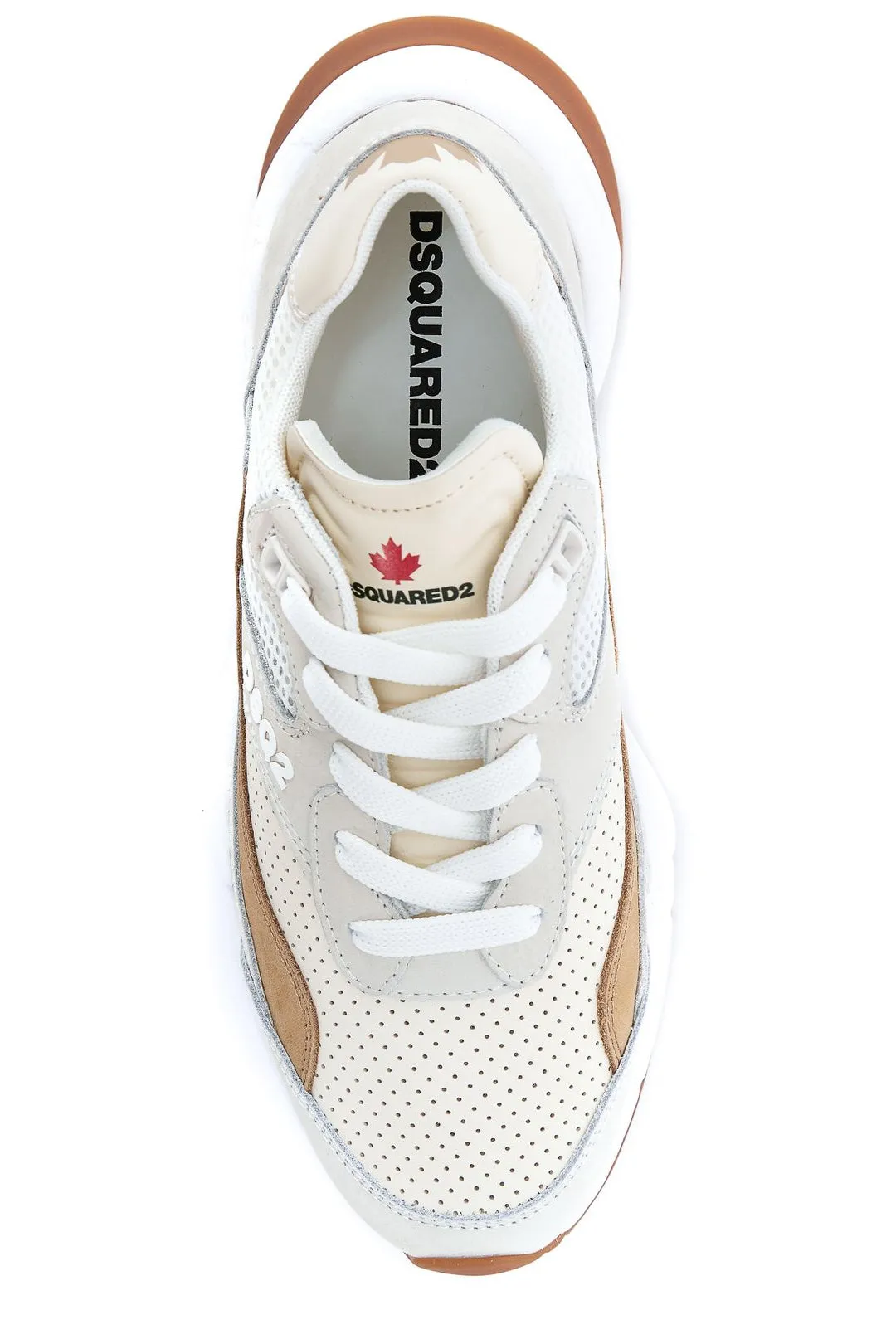 Dsquared2 Logo Detailed Lace-Up Sneakers