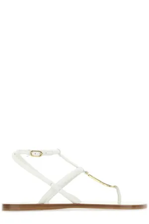 Fendi O'Lock Thong Sandals