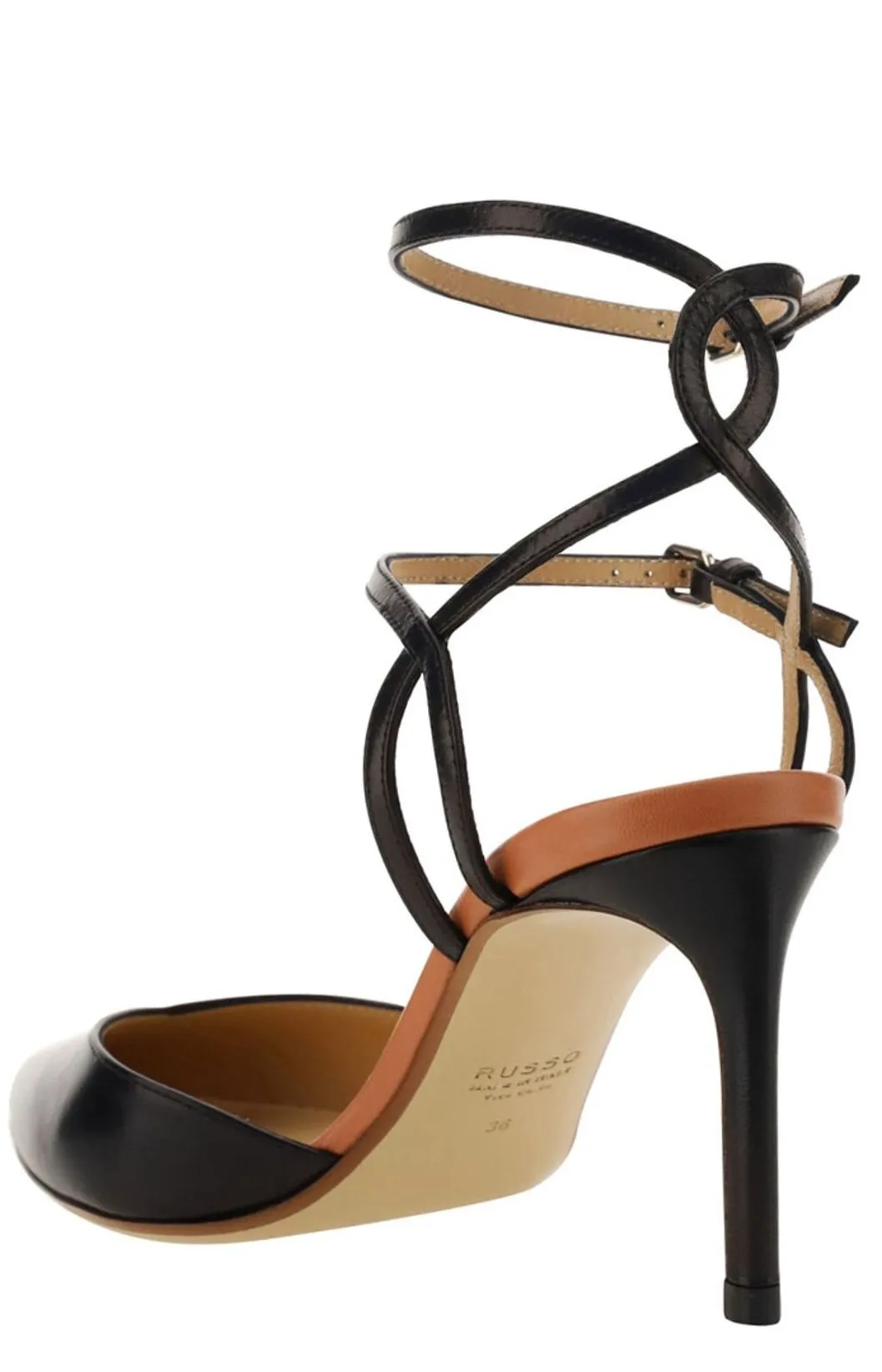 Francesco Russo Ankle Strap Pumps