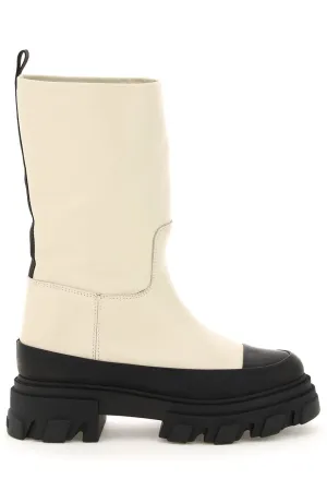 Ganni Tubular Platform Boots