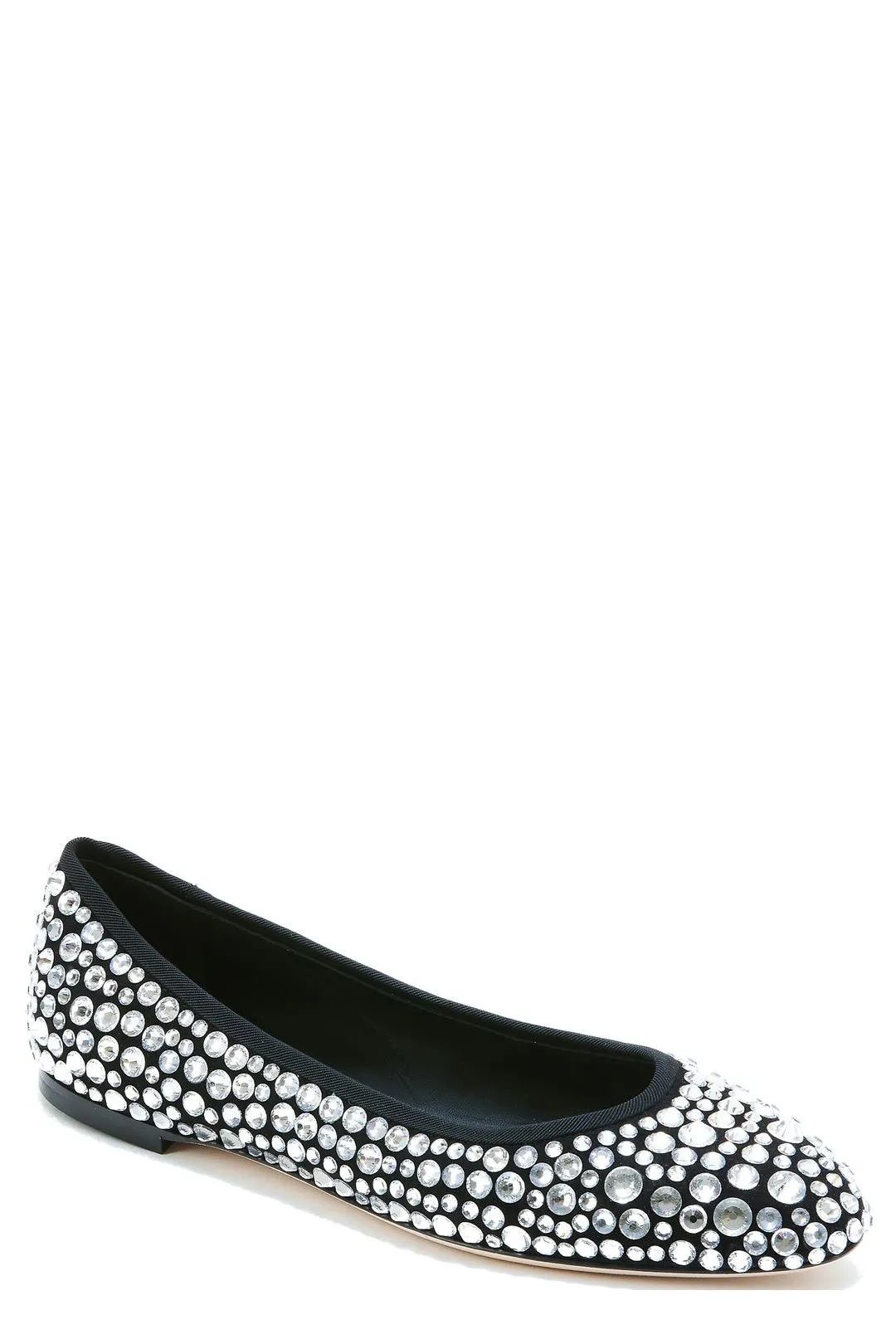 Giuseppe Zanotti Amur Embellished Ballerina Flats