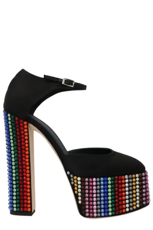 Giuseppe Zanotti Embellished Platform Pumps