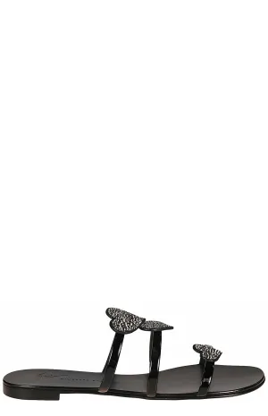 Giuseppe Zanotti Heart Embellished Sandals