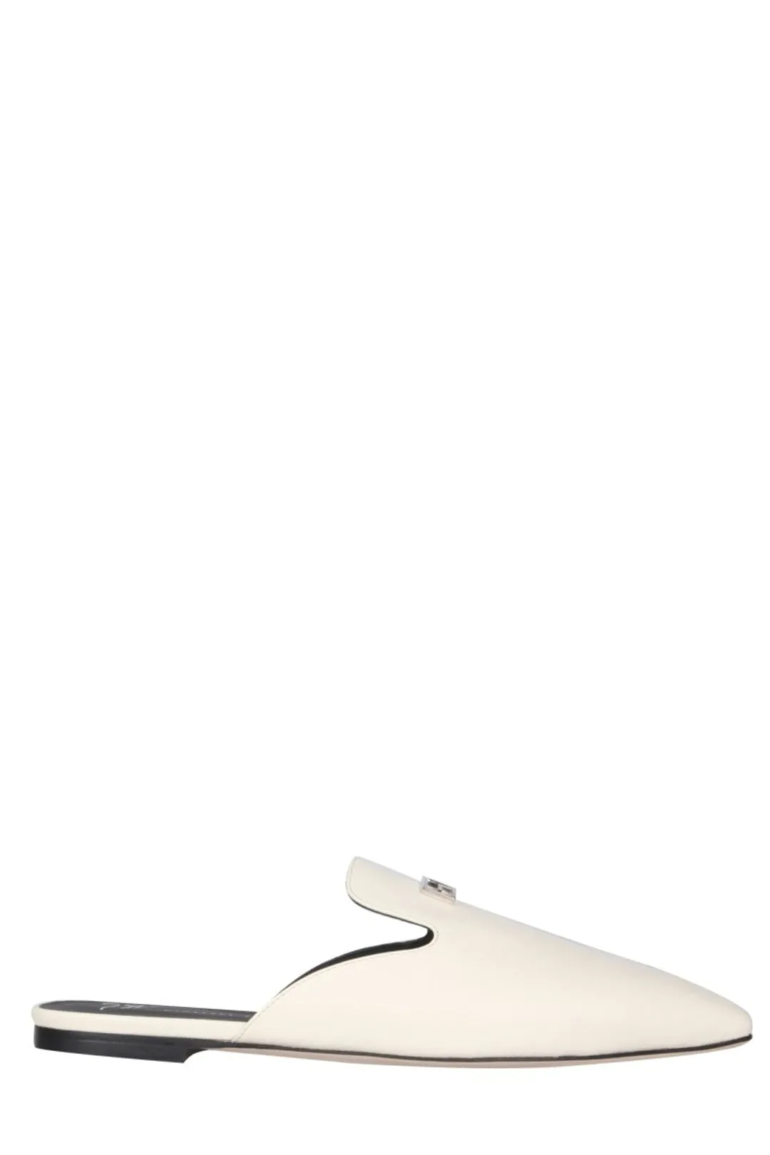 Giuseppe Zanotti Logo Plaque Slip-On Loafers