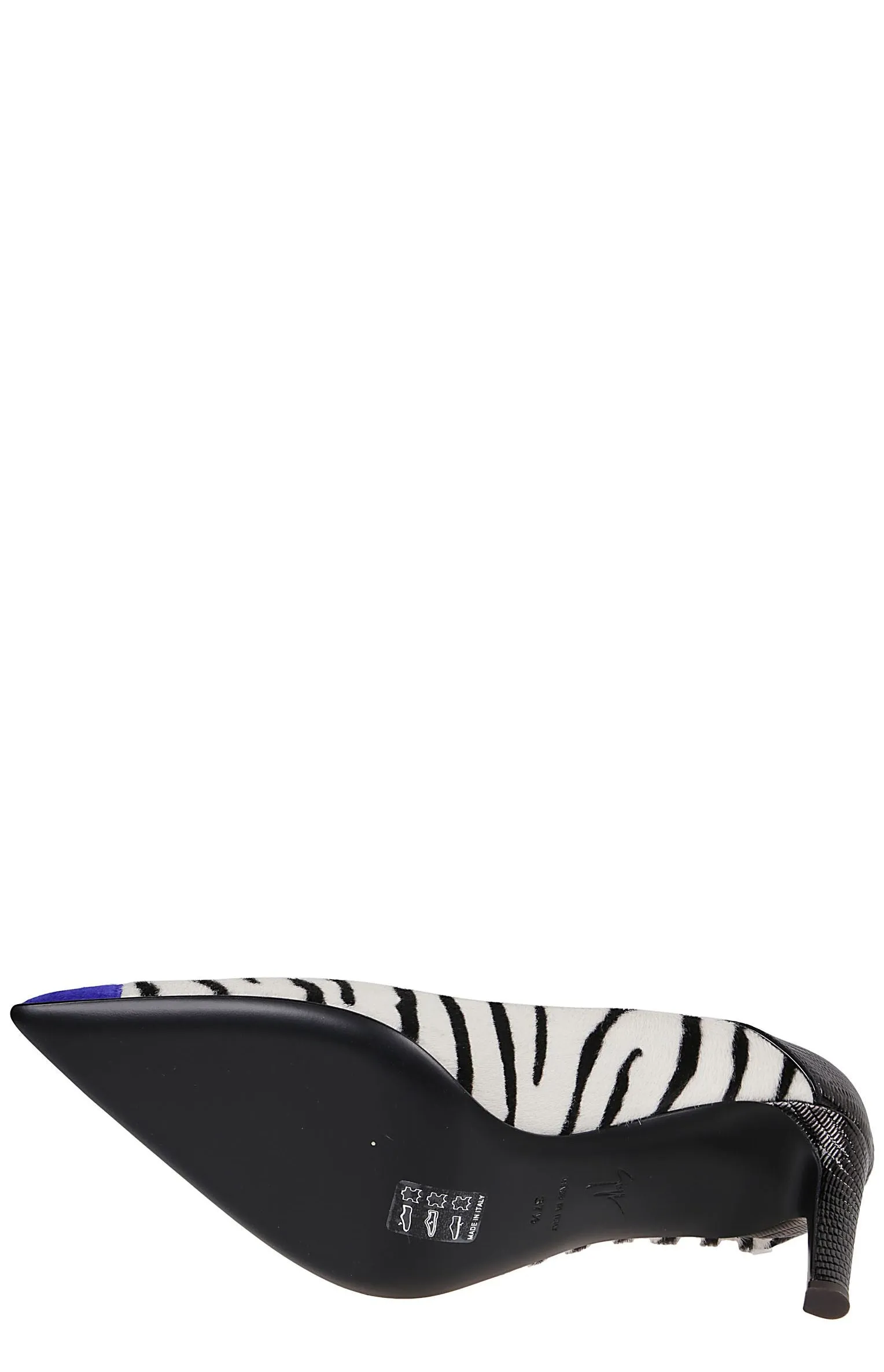 Giuseppe Zanotti Zebra Print Pumps