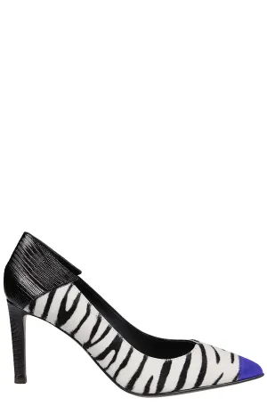 Giuseppe Zanotti Zebra Print Pumps