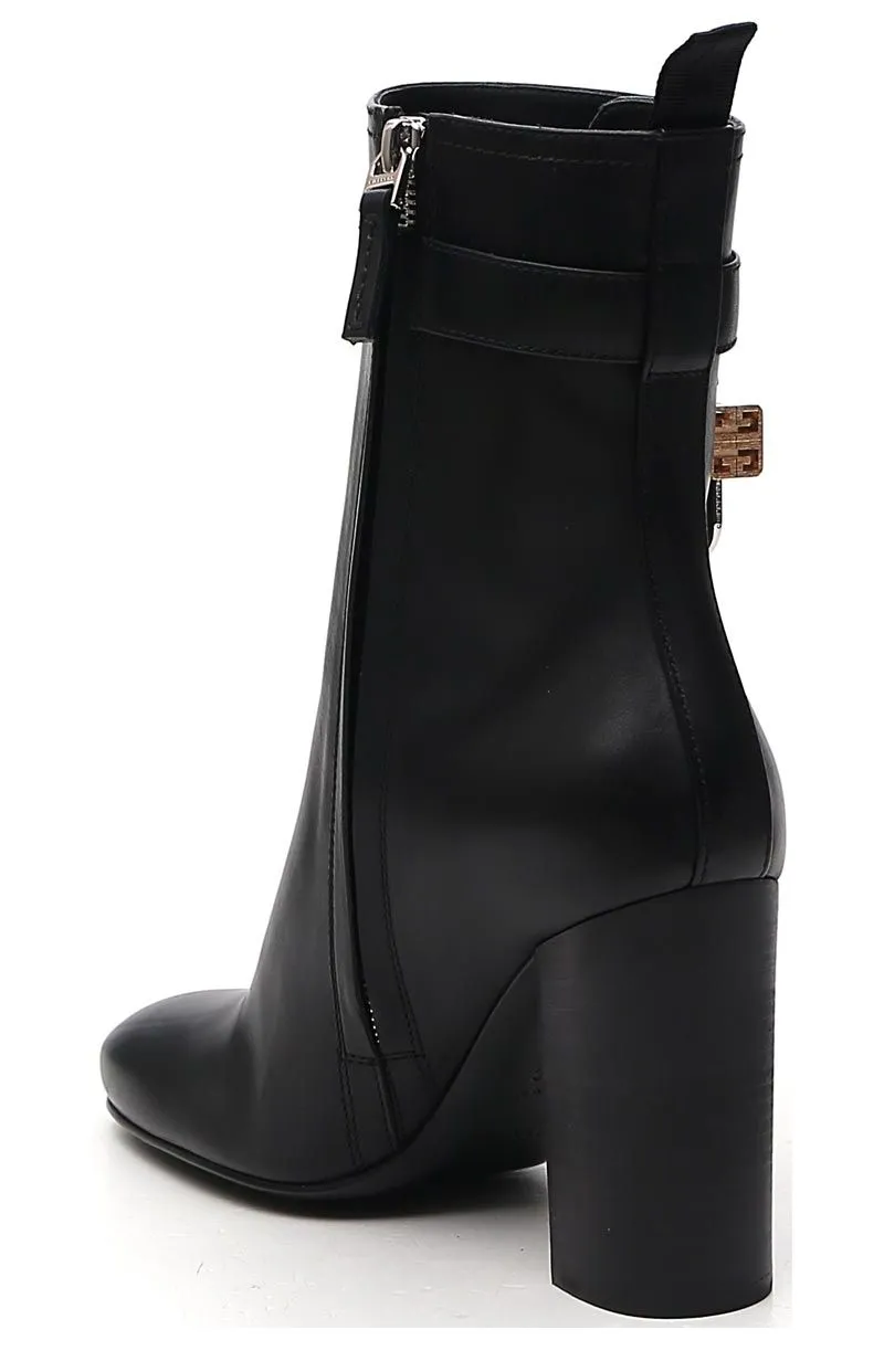 Givenchy 4G Logo Padlock Boots